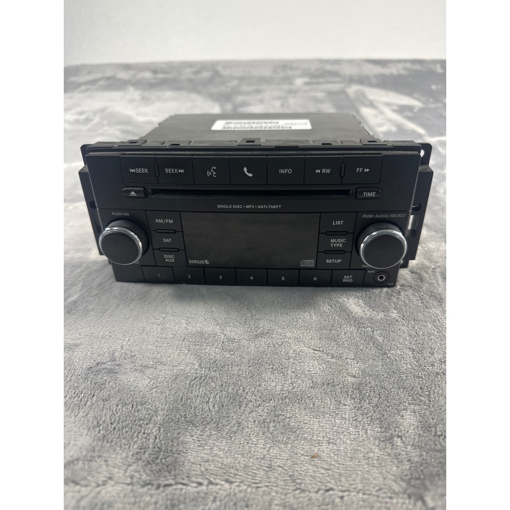 Chrysler Dodge Jeep AM FM CD MP3 Sirius Radio UNTESTED